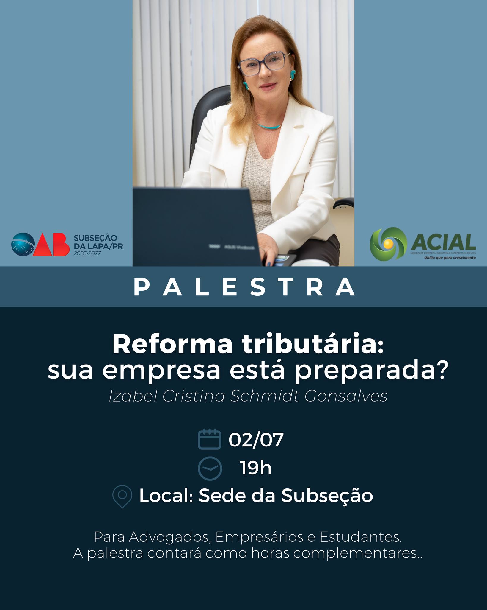 Palestra - Reforma tributária: sua empresa está preparada?